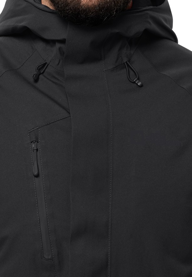 Jack Wolfskin Troposphere Ins Winterjassen Heren Zwart | 90492314