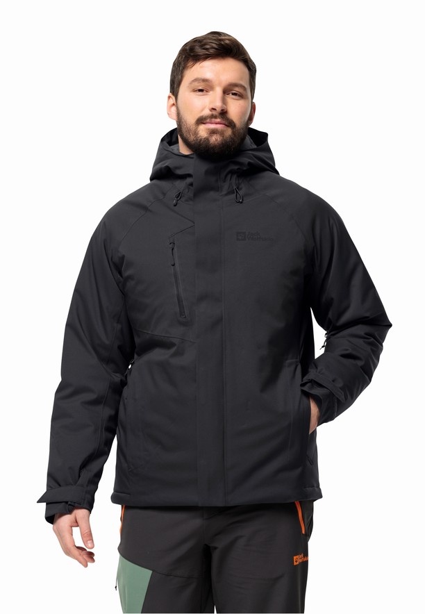 Jack Wolfskin Troposphere Ins Winterjassen Heren Zwart | 90492314