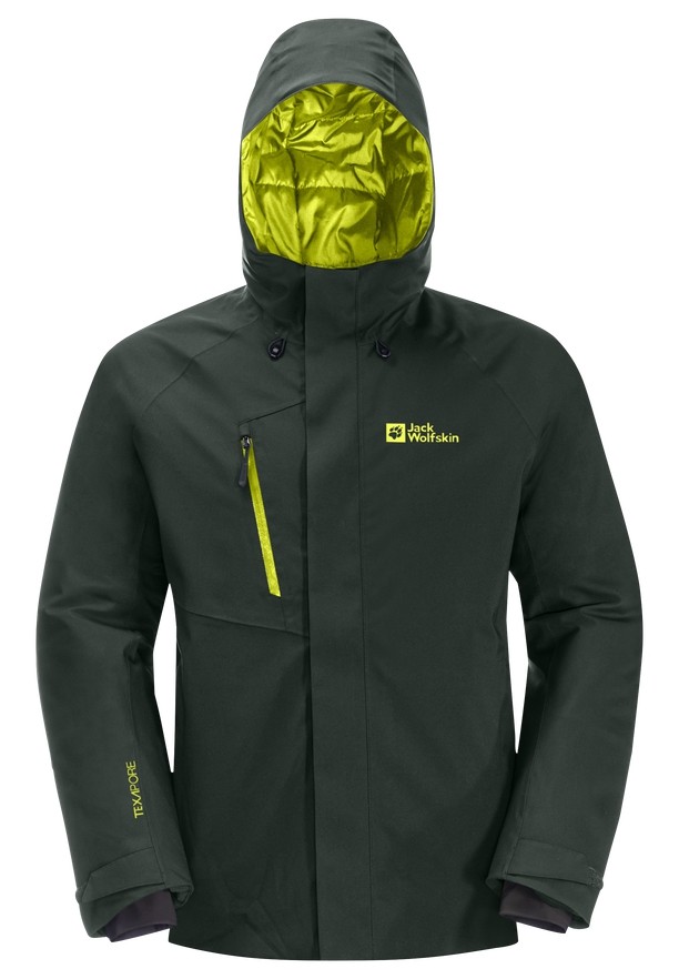 Jack Wolfskin Troposphere Ins Winterjassen Heren Groen | 10416712