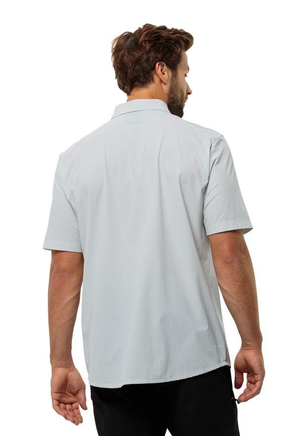 Jack Wolfskin Vandra S/s Overhemd Heren Grijs | 66536300