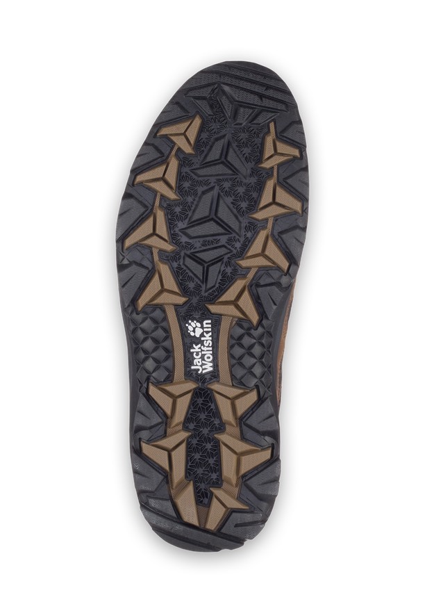 Jack Wolfskin Vojo 3 Texapore Low Wandelschoenen Heren Bruin | 90926928