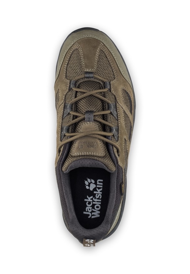 Jack Wolfskin Vojo 3 Texapore Low Wandelschoenen Heren Khaki | 39990952