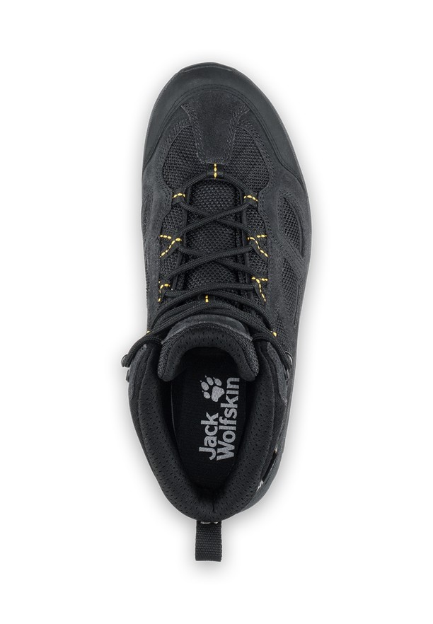 Jack Wolfskin Vojo 3 Texapore Mid Wandelschoenen Heren Zwart | 16829964