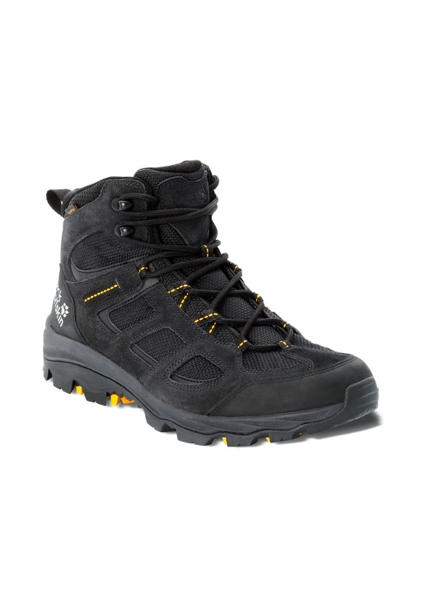 Jack Wolfskin Vojo 3 Texapore Mid Wandelschoenen Heren Zwart | 16829964