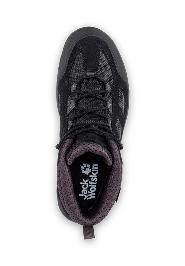 Jack Wolfskin Vojo 3 Texapore Mid Wandelschoenen Heren Zwart | 93515660