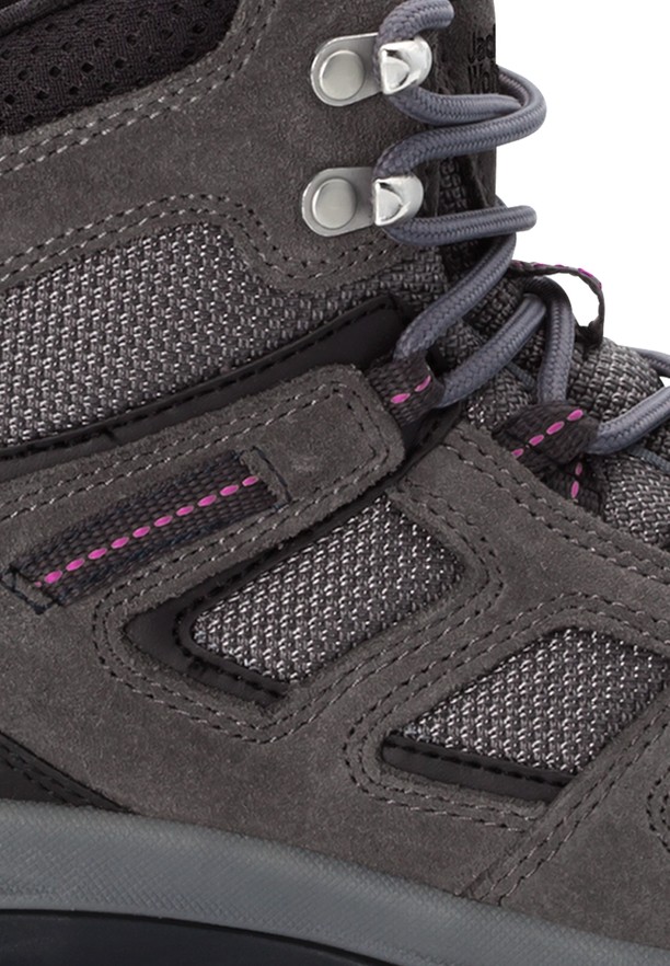 Jack Wolfskin Vojo 3 Texapore Mid Wandelschoenen Dames Grijs | 38348824