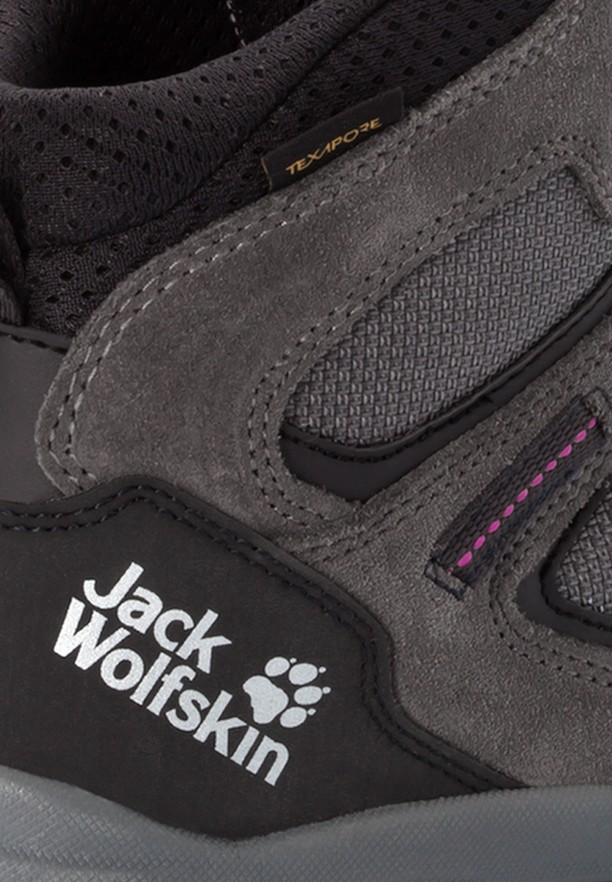 Jack Wolfskin Vojo 3 Texapore Mid Wandelschoenen Dames Grijs | 38348824