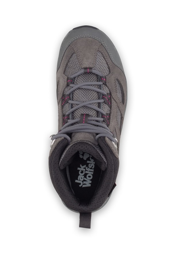 Jack Wolfskin Vojo 3 Texapore Mid Wandelschoenen Dames Grijs | 38348824