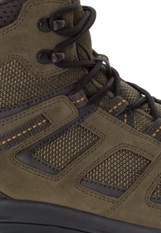 Jack Wolfskin Vojo 3 Texapore Mid Wandelschoenen Heren Khaki | 45553564