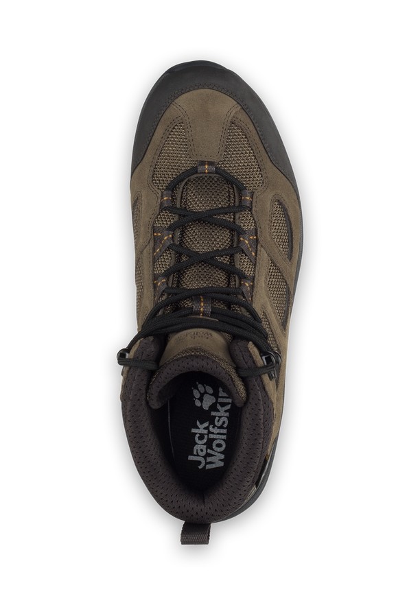 Jack Wolfskin Vojo 3 Texapore Mid Wandelschoenen Heren Khaki | 45553564