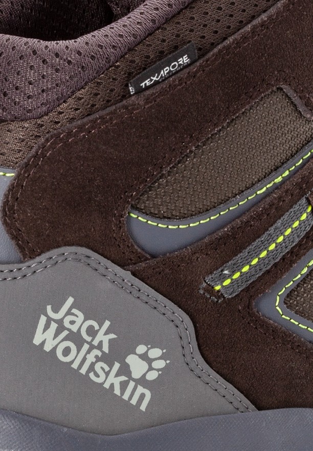 Jack Wolfskin Vojo 3 Texapore Mid Wandelschoenen Heren Bruin | 72352879