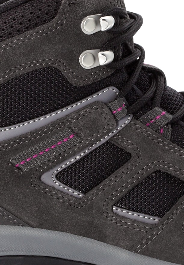 Jack Wolfskin Vojo 3 Texapore Mid Wandelschoenen Dames Grijs | 44477418