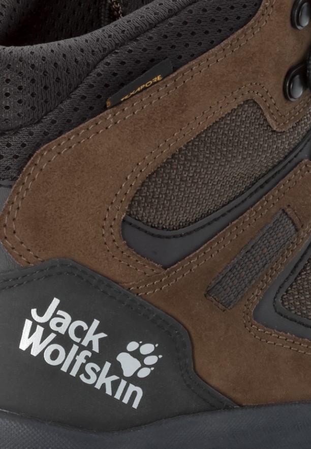Jack Wolfskin Vojo 3 Texapore Mid Wandelschoenen Heren Bruin | 30240620