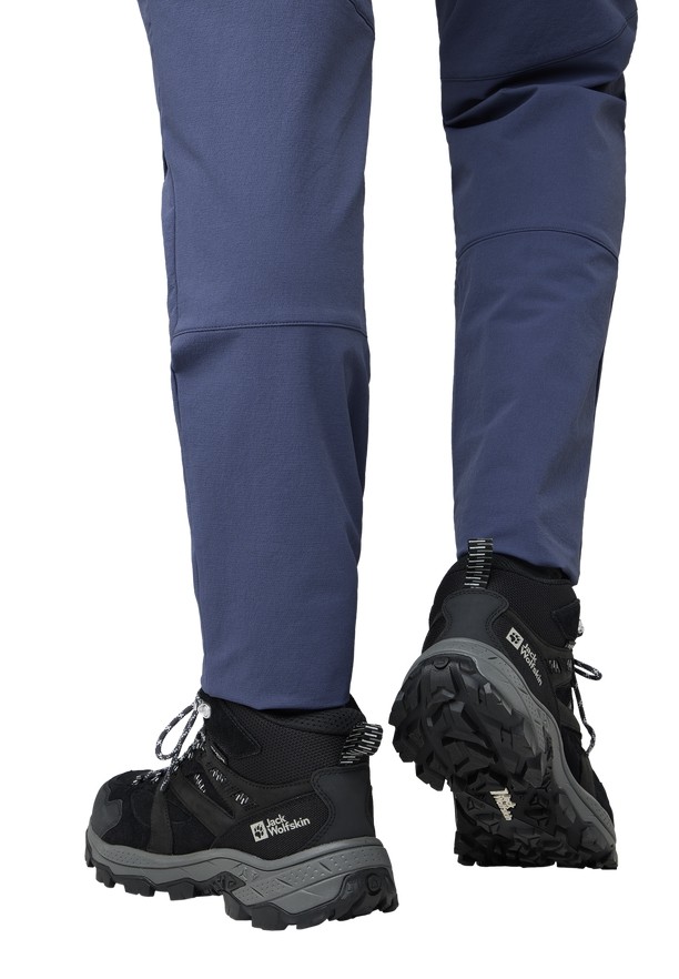 Jack Wolfskin Vojo Tour Lt Texapore Mid Wandelschoenen Heren Zwart | 72752090