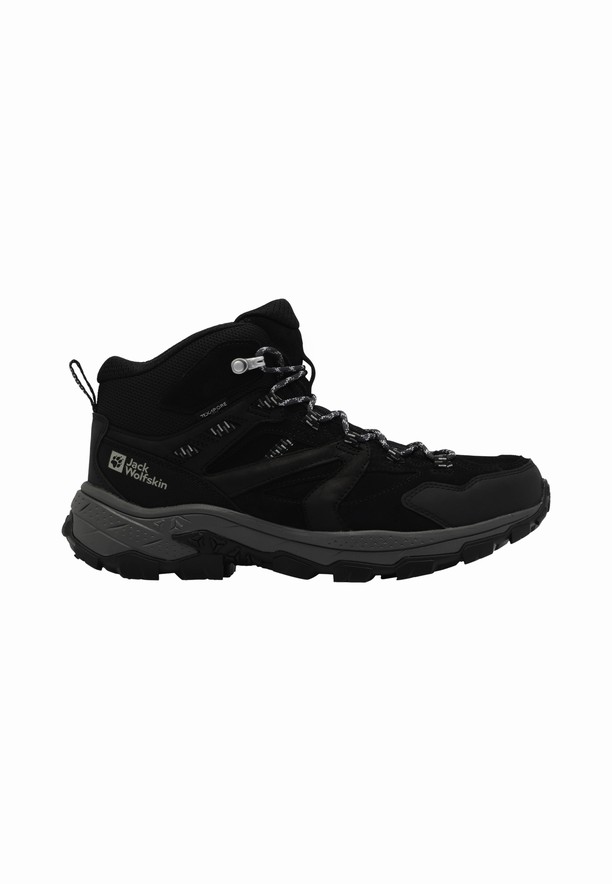 Jack Wolfskin Vojo Tour Lt Texapore Mid Wandelschoenen Heren Zwart | 72752090