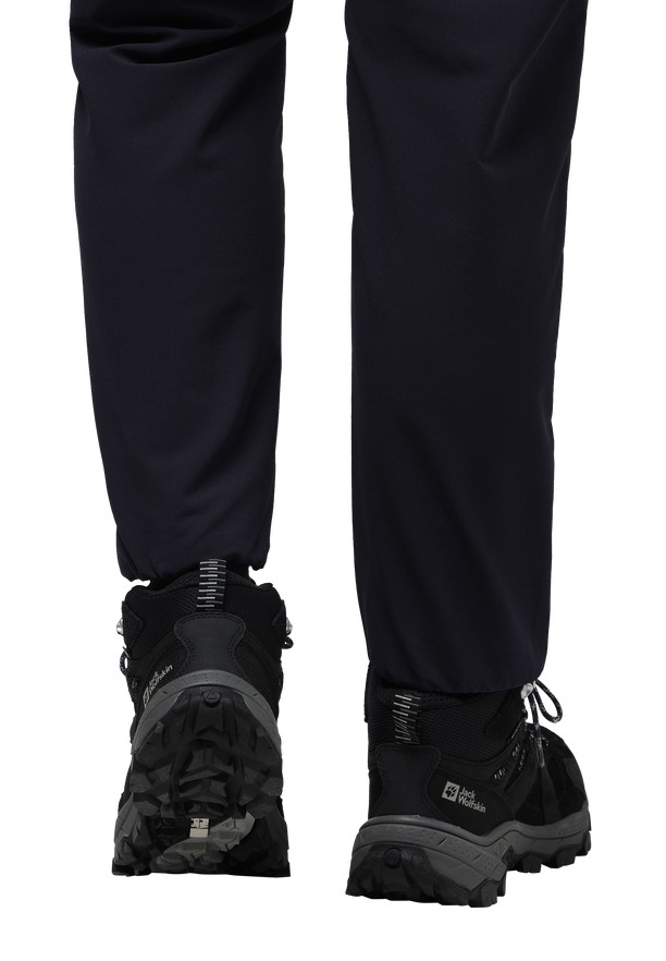 Jack Wolfskin Vojo Tour Lt Texapore Mid Wandelschoenen Dames Zwart | 26417439