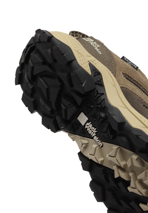 Jack Wolfskin Vojo Tour Texapore Low Wandelschoenen Dames Bruin | 16327034