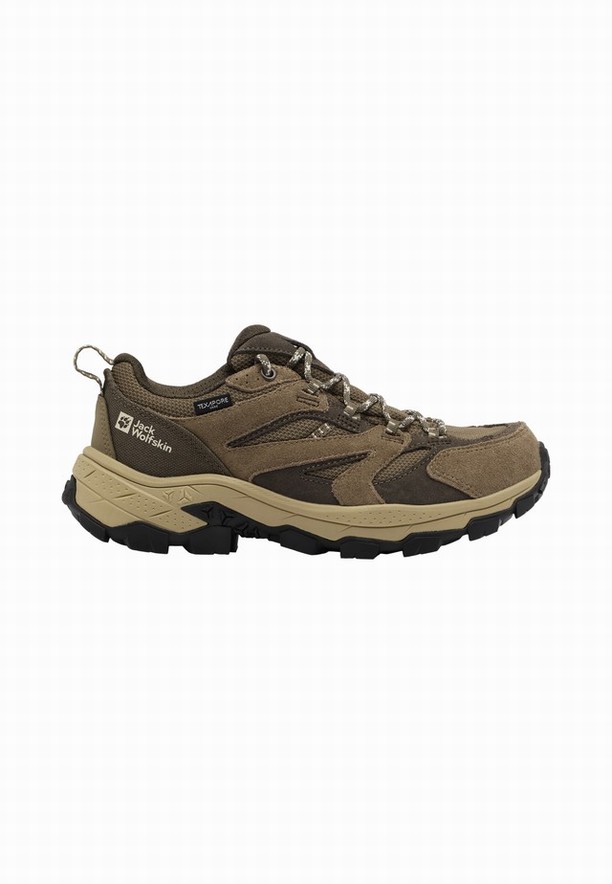 Jack Wolfskin Vojo Tour Texapore Low Wandelschoenen Dames Bruin | 16327034