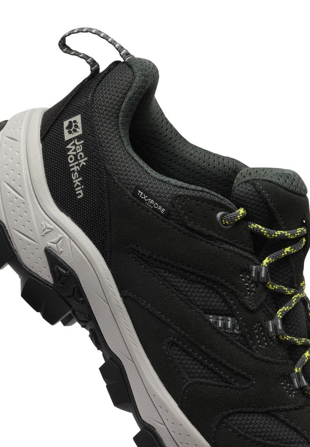 Jack Wolfskin Vojo Tour Texapore Low Wandelschoenen Heren Zwart | 50416232