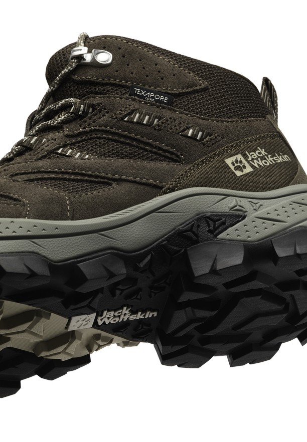 Jack Wolfskin Vojo Tour Texapore Mid Wandelschoenen Heren Koffie | 44826025