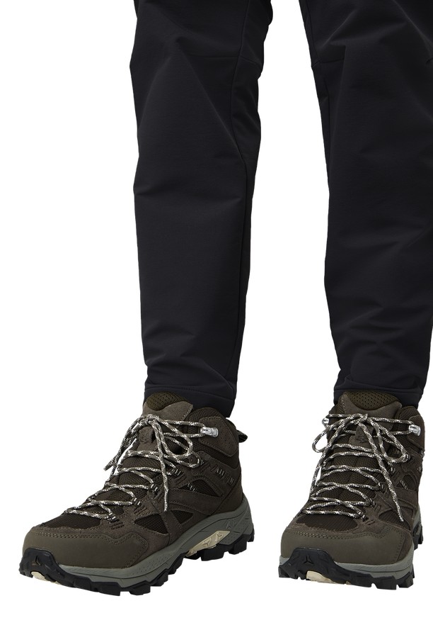 Jack Wolfskin Vojo Tour Texapore Mid Wandelschoenen Heren Koffie | 44826025