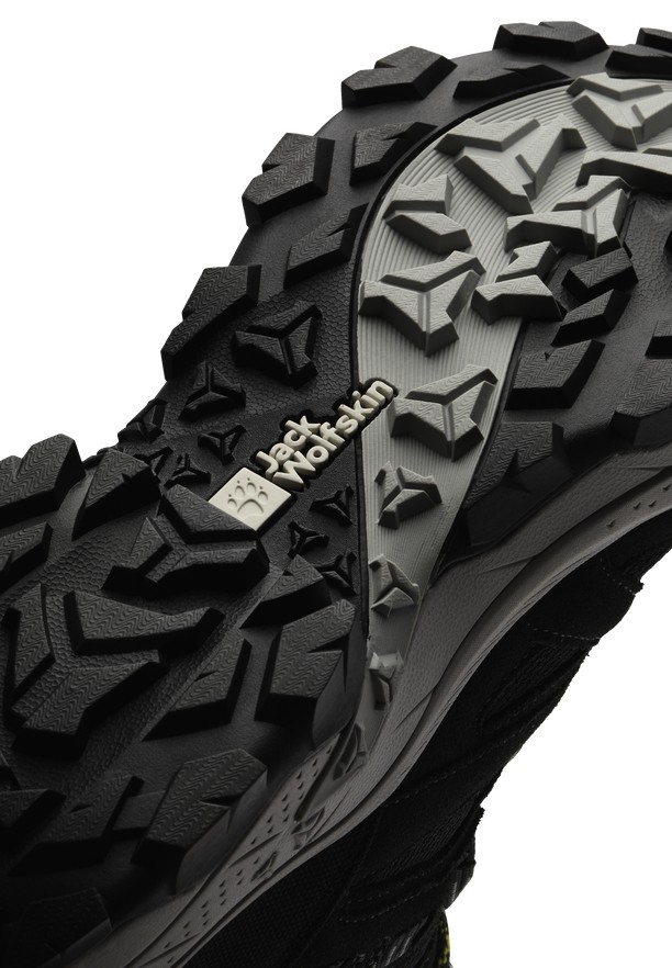 Jack Wolfskin Vojo Tour Texapore Mid Wandelschoenen Heren Zwart | 72586609