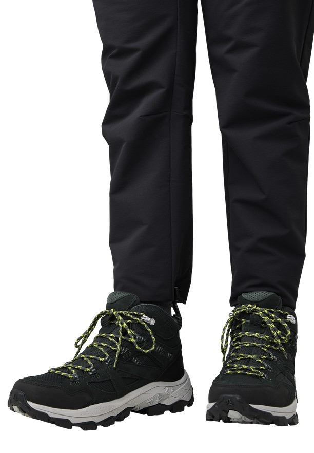 Jack Wolfskin Vojo Tour Texapore Mid Wandelschoenen Heren Zwart | 72586609