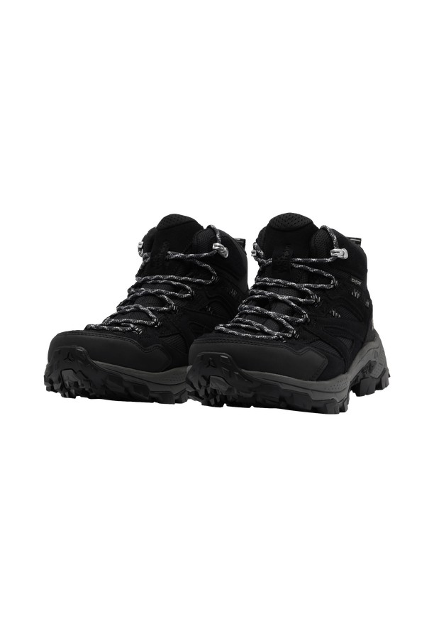 Jack Wolfskin Vojo Tour Texapore Mid Wandelschoenen Heren Zwart | 34580261