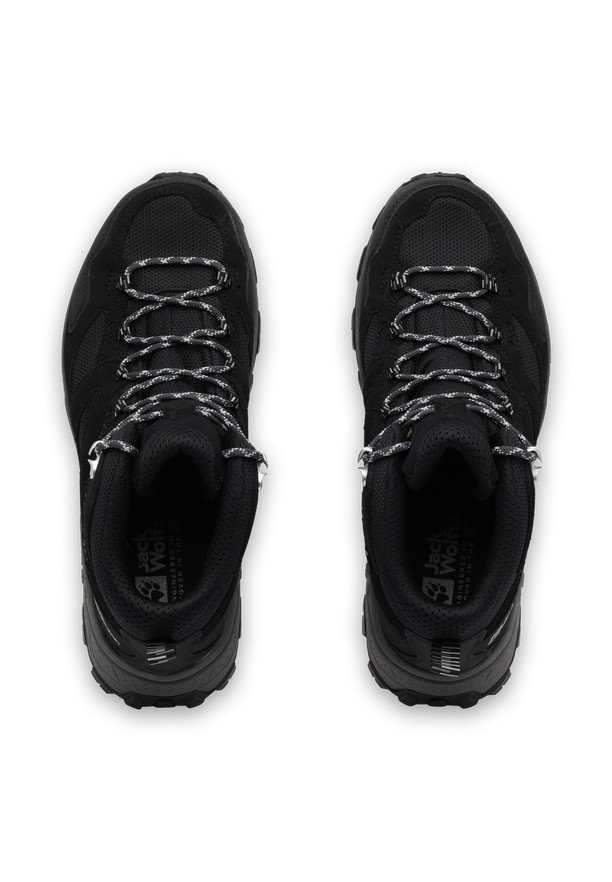 Jack Wolfskin Vojo Tour Texapore Mid Wandelschoenen Heren Zwart | 34580261
