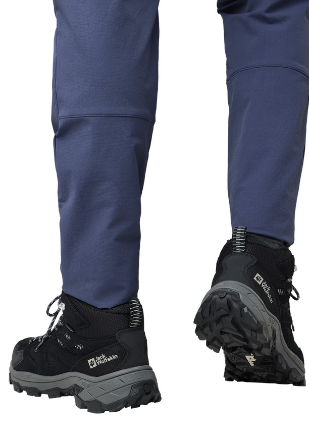 Jack Wolfskin Vojo Tour Texapore Mid Wandelschoenen Heren Zwart | 34580261