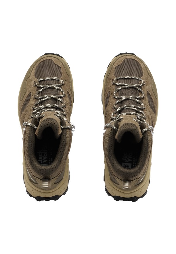 Jack Wolfskin Vojo Tour Texapore Mid Wandelschoenen Dames Bruin | 41144350
