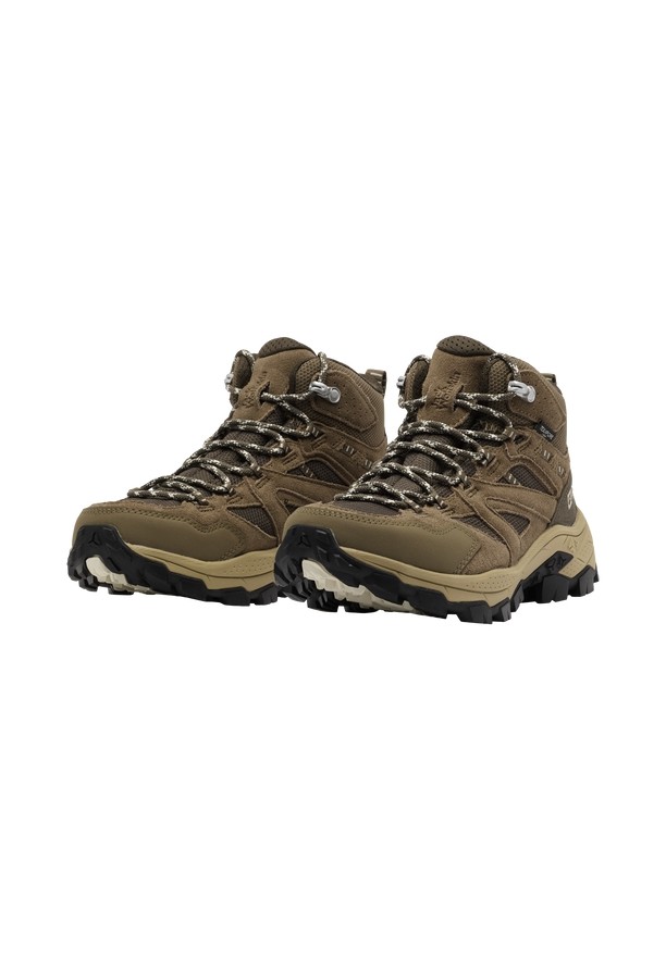 Jack Wolfskin Vojo Tour Texapore Mid Wandelschoenen Dames Bruin | 41144350