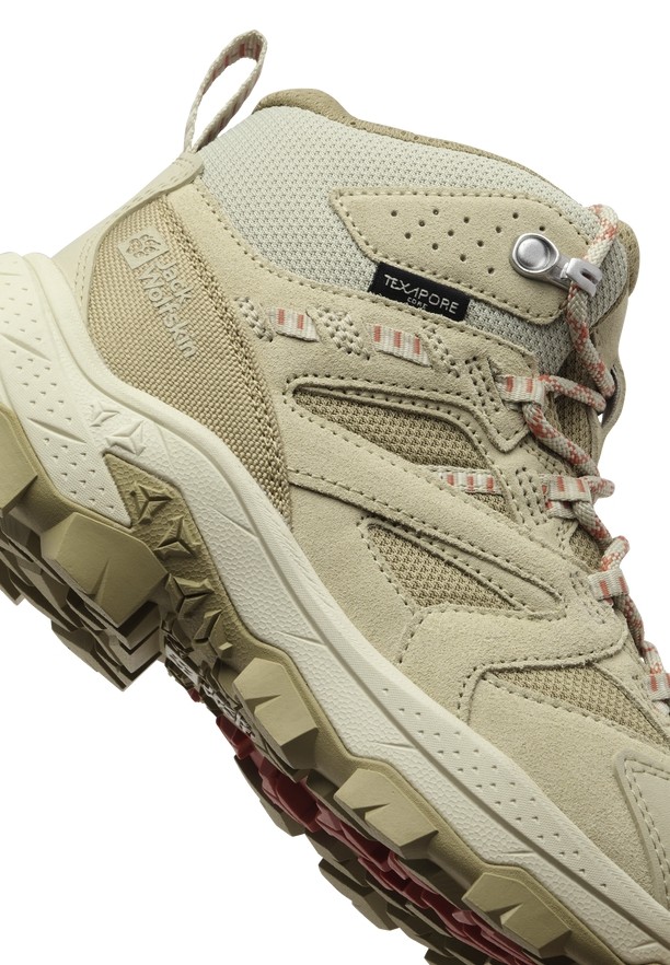 Jack Wolfskin Vojo Tour Texapore Mid Wandelschoenen Dames Grijs | 77895115