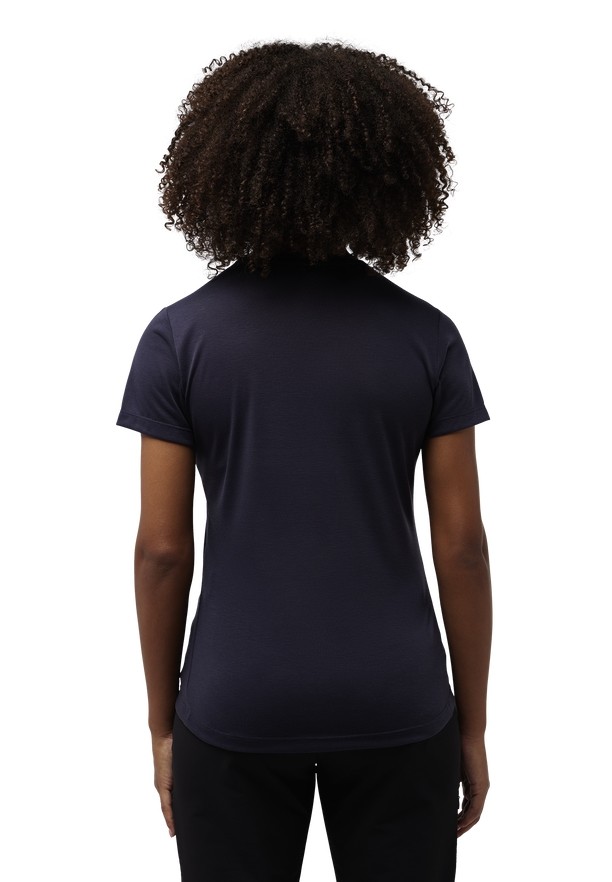 Jack Wolfskin Vonnan Graphic T-shirts Dames Donkerblauw | 87814238