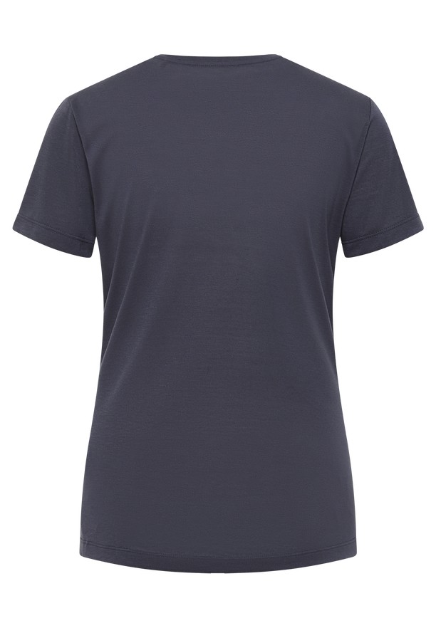 Jack Wolfskin Vonnan Graphic T-shirts Dames Donkerblauw | 87814238