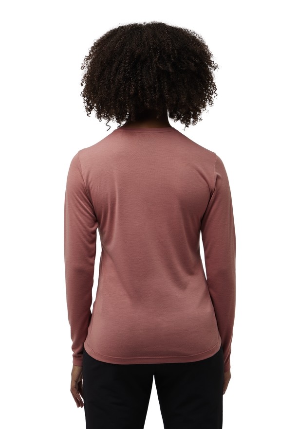 Jack Wolfskin Vonnan Ls T-shirts Dames Rood | 20623746