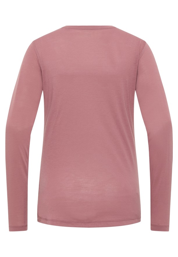 Jack Wolfskin Vonnan Ls T-shirts Dames Rood | 20623746