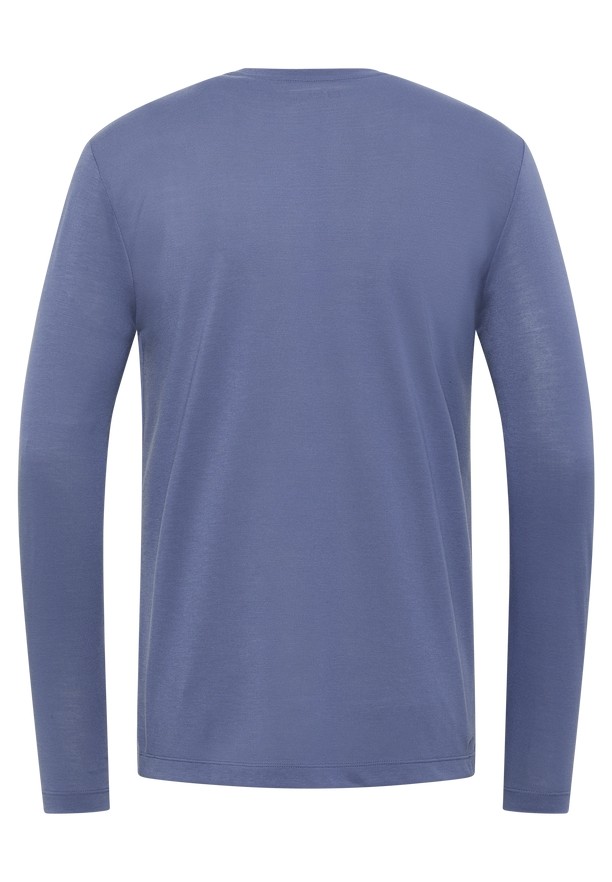 Jack Wolfskin Vonnan Ls T-shirts Heren Donkerblauw | 28092432