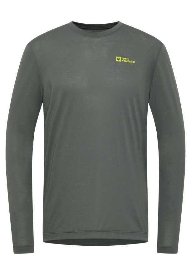 Jack Wolfskin Vonnan Ls T-shirts Heren Groen | 79126376