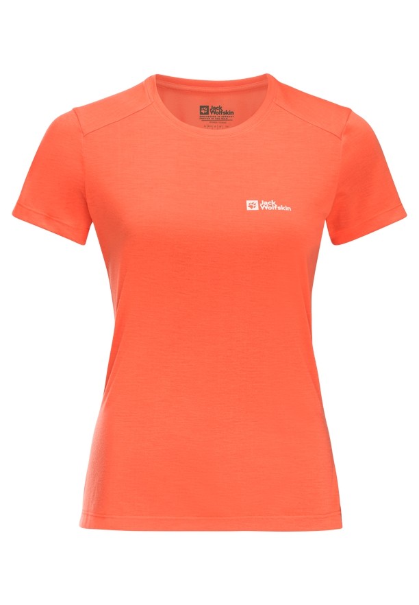 Jack Wolfskin Vonnan S/s T-shirts Dames Oranje | 85309636