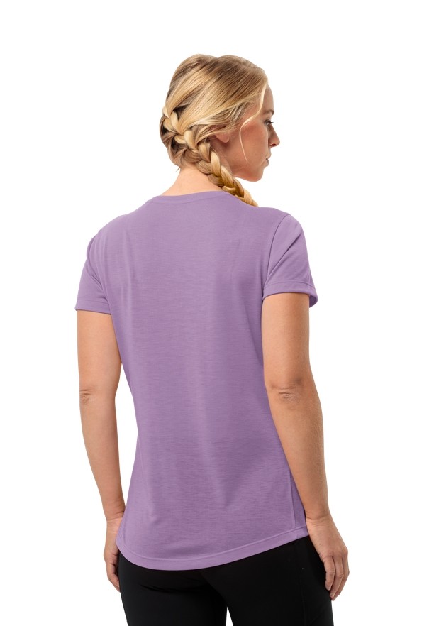 Jack Wolfskin Vonnan S/s T-shirts Dames Paars | 30962778