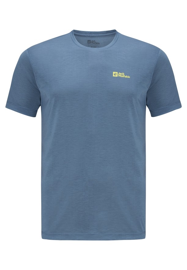 Jack Wolfskin Vonnan S/s T-shirts Heren Blauw | 53712899