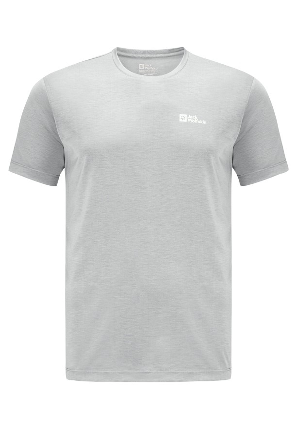 Jack Wolfskin Vonnan S/s T-shirts Heren Grijs | 35727383