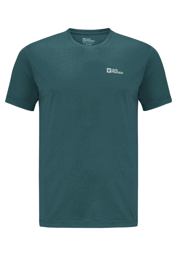 Jack Wolfskin Vonnan S/s T-shirts Heren Turquoise | 82603130