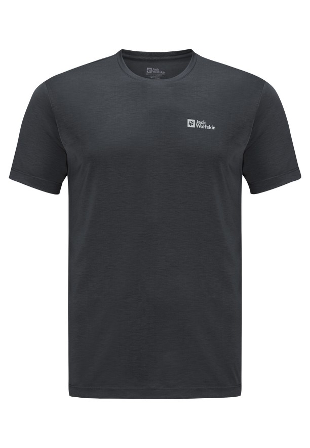 Jack Wolfskin Vonnan S/s T-shirts Heren Zwart | 43130536