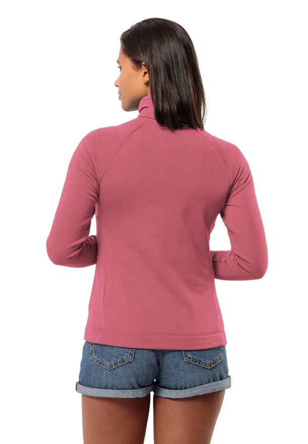 Jack Wolfskin Waldsee Fleece Jassen Dames Roze | 16477254
