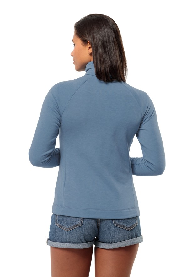 Jack Wolfskin Waldsee Fleece Jassen Dames Blauw | 17418552