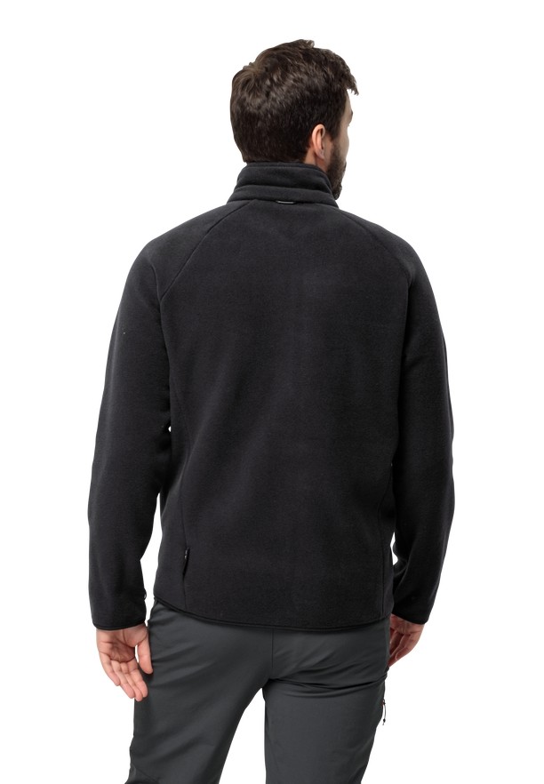 Jack Wolfskin Waldsteig Fz Fleece Jassen Heren Zwart | 35398130