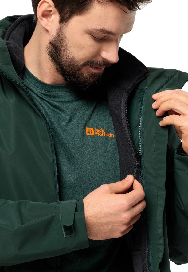 Jack Wolfskin Waldsteig Fz Fleece Jassen Heren Zwart | 35398130