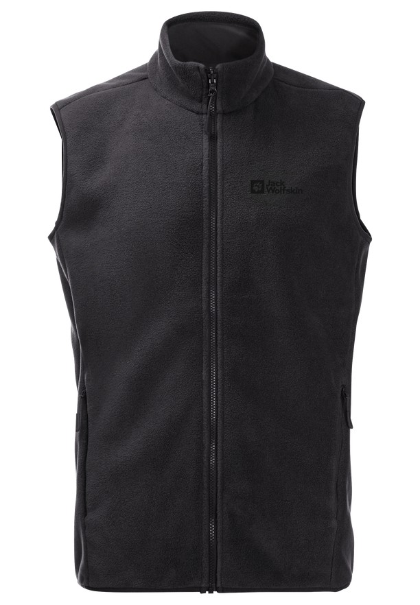 Jack Wolfskin Waldsteig Fz Vest Heren Zwart | 87857371